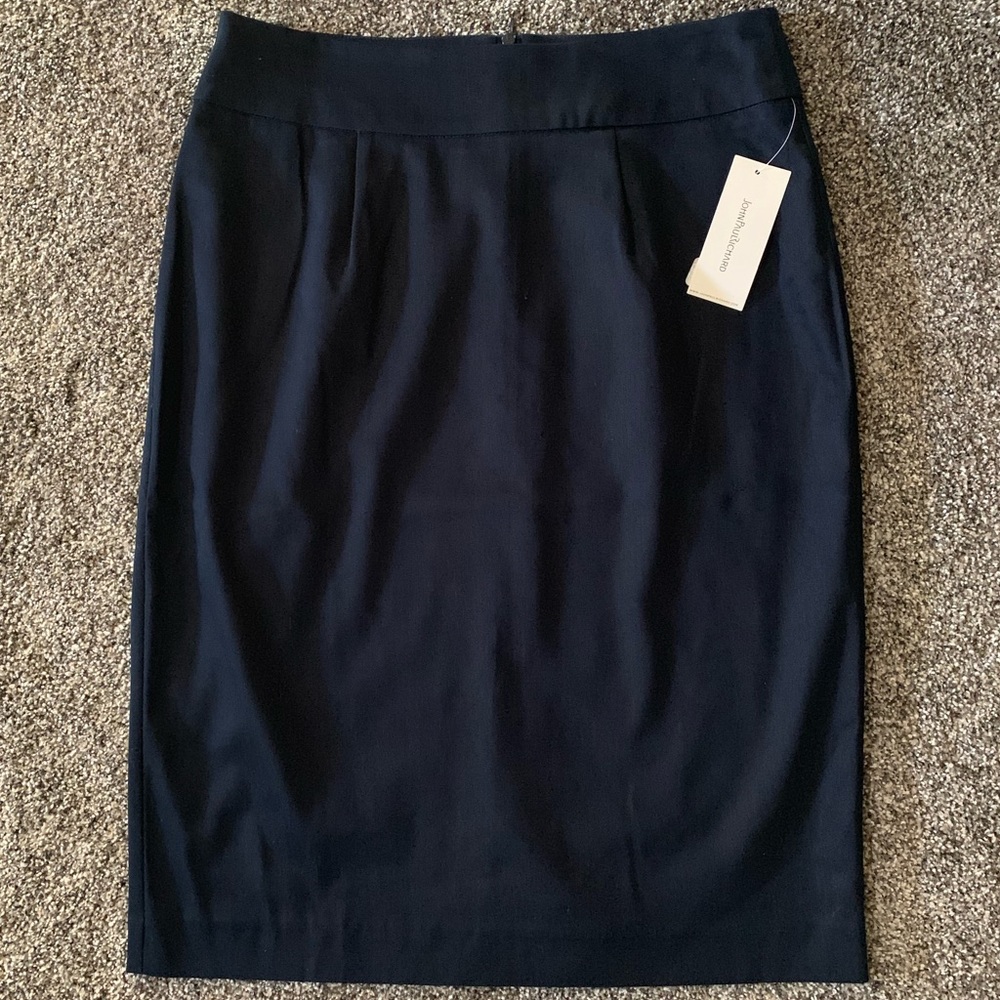 John Paul Richard Navy Blue/“Royal Denim” Skirt